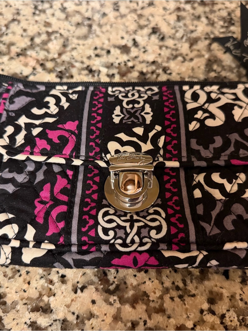Vera Bradley Quilted Clutch